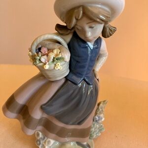 Lladro Little Girl